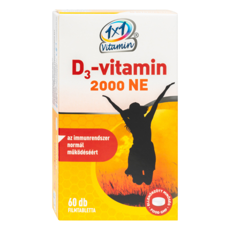 1x1 Vitamin D3-vitamin 2000 NE filmtabletta 60x